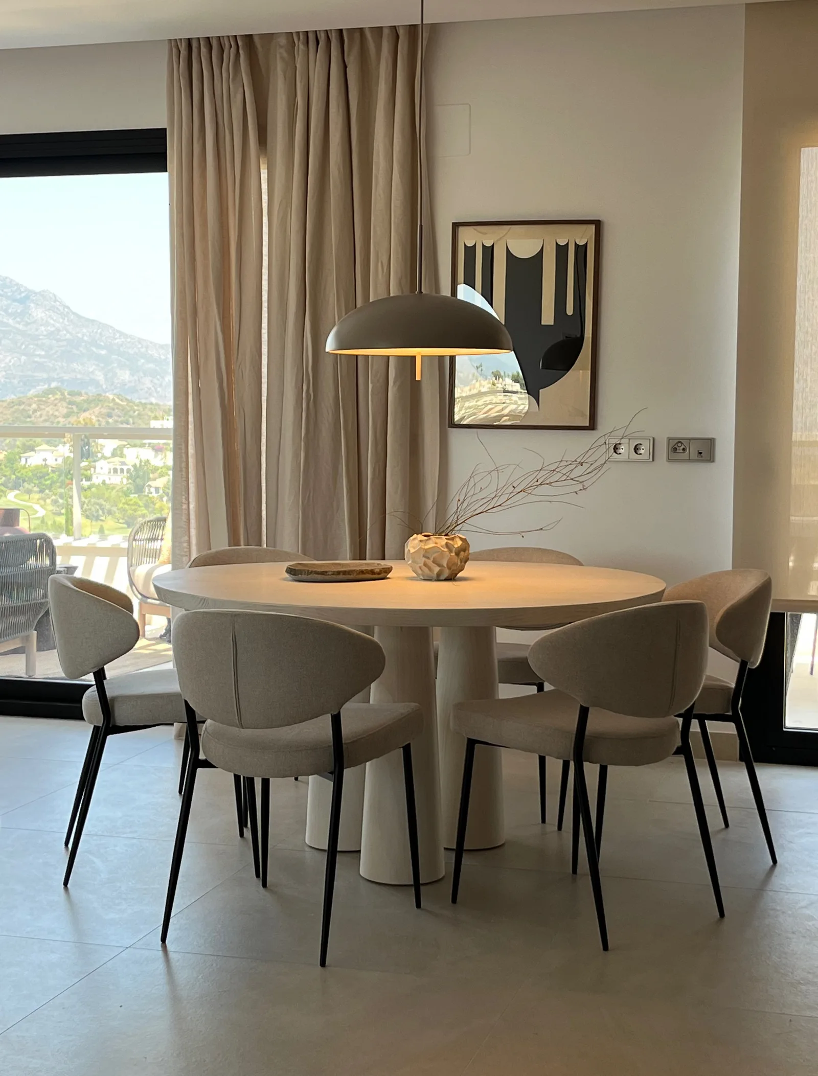 Solid Ash Dining Table