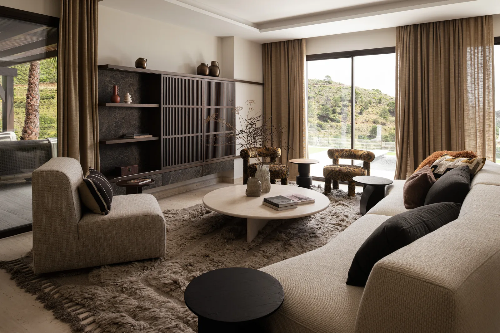 Living room of a private residence, Benahavís